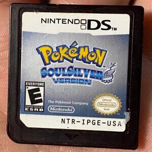 Pokemon: Soul Silver Version (Nintendo DS 2010) Cart Only Tested Authentic